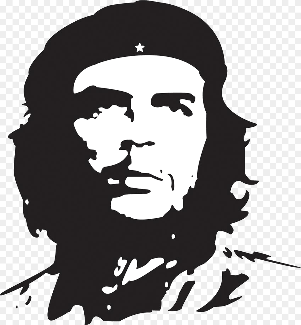 Che Guevara, Stencil, Baby, Person, Face Free Png Download