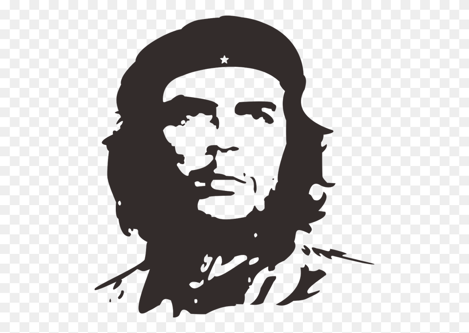 Che Guevara, Stencil, Adult, Male, Man Png Image