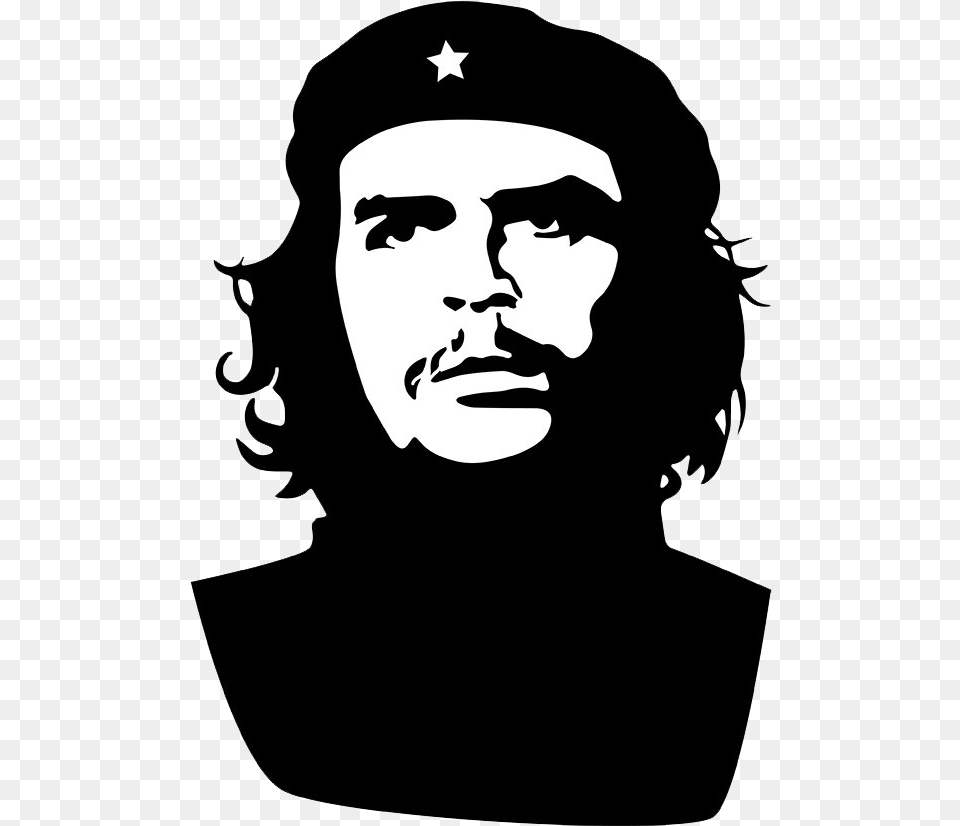 Che Guevara, Stencil, Adult, Male, Man Png Image