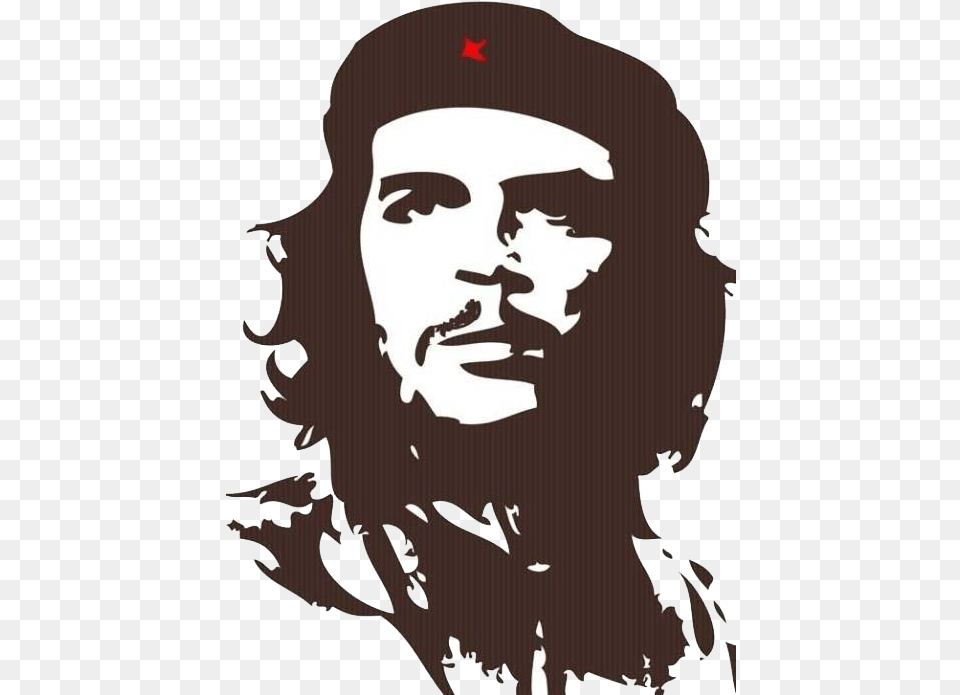 Che Guevara Background Che Guevara Bhagat Singh, Stencil, Adult, Male, Man Free Transparent Png