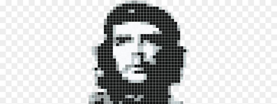 Che Guevara Che Guevara Pixel Art, Tile, Mosaic Png