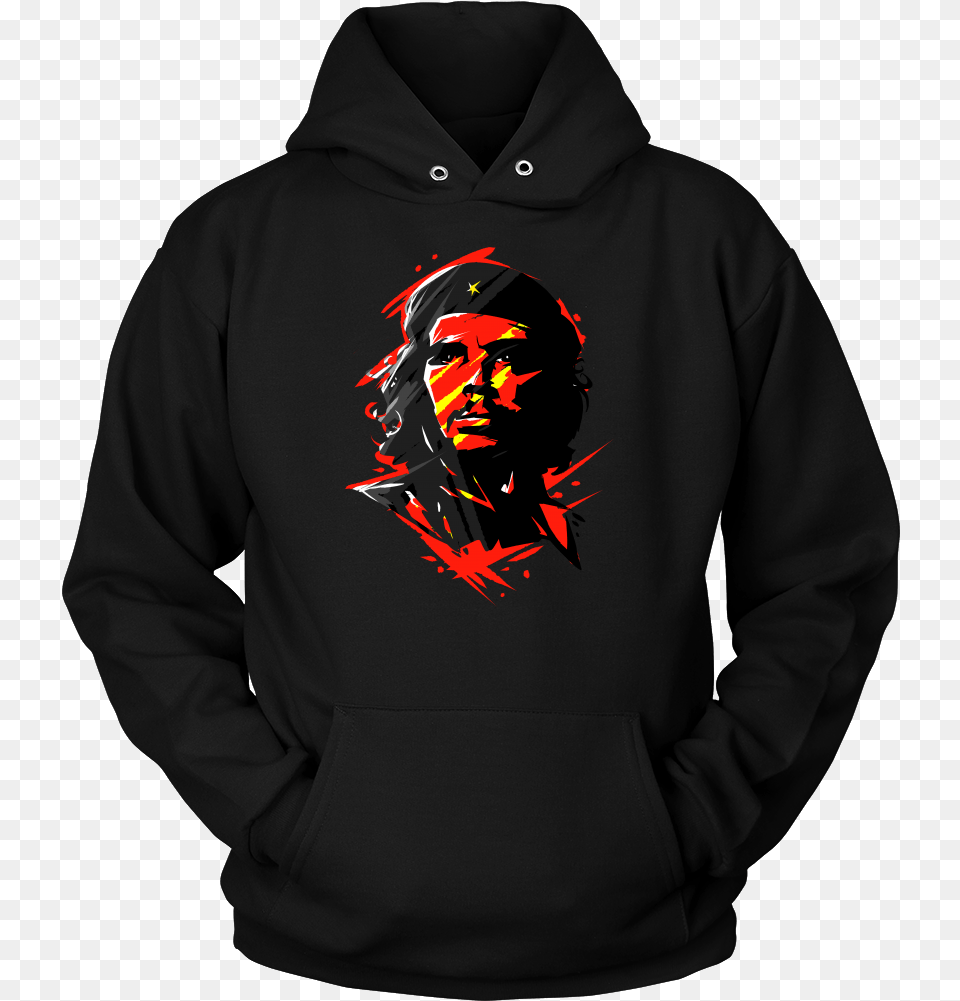 Che Guevara Retro Vintage Argentina Hoodie Team Valor Shirt, Clothing, Sweatshirt, Hood, Sweater Free Png
