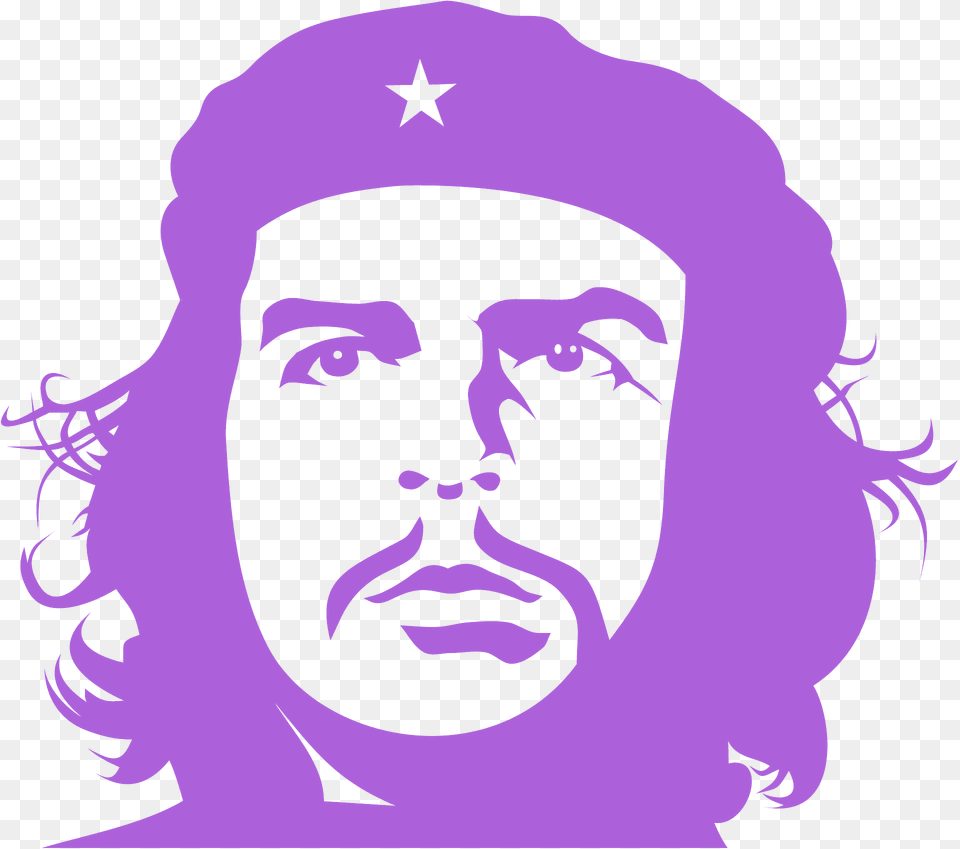 Che Guevara Stencil Silhouette, Photography, Baby, Person, Face Png
