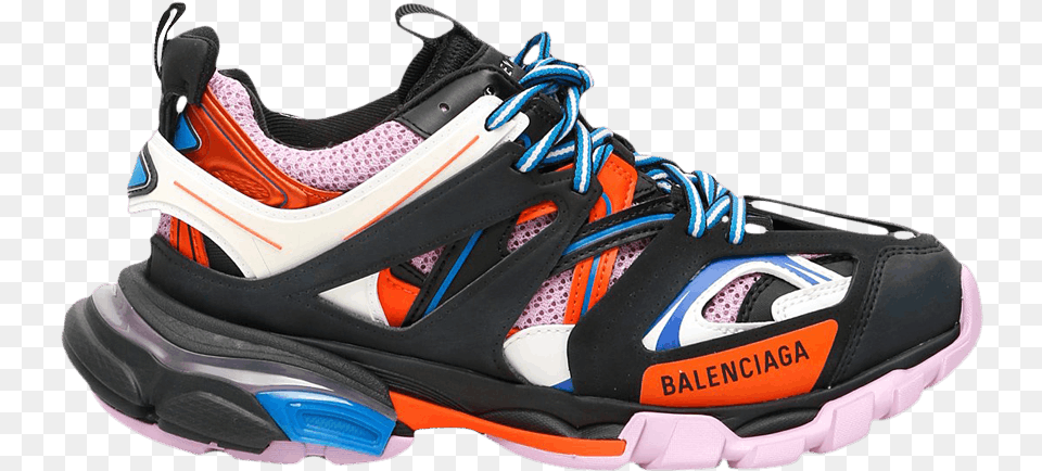 Cheap Balenciaga Track Trainers Black Orange Balenciaga Track Trainers Black Orange, Clothing, Footwear, Shoe, Sneaker Free Transparent Png
