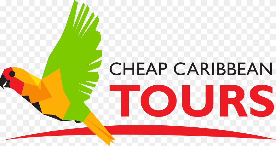 Cheap Caribbean Tours Graphic Design, Animal, Bird, Parrot, Fish Free Transparent Png