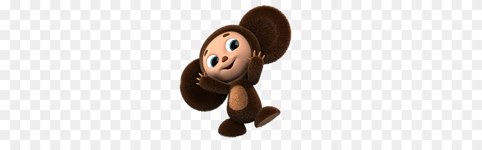 Cheburashka, Plush, Toy, Teddy Bear Png Image