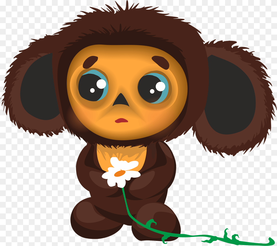 Cheburashka Pic Cheburashka, Face, Head, Person, Baby Free Transparent Png