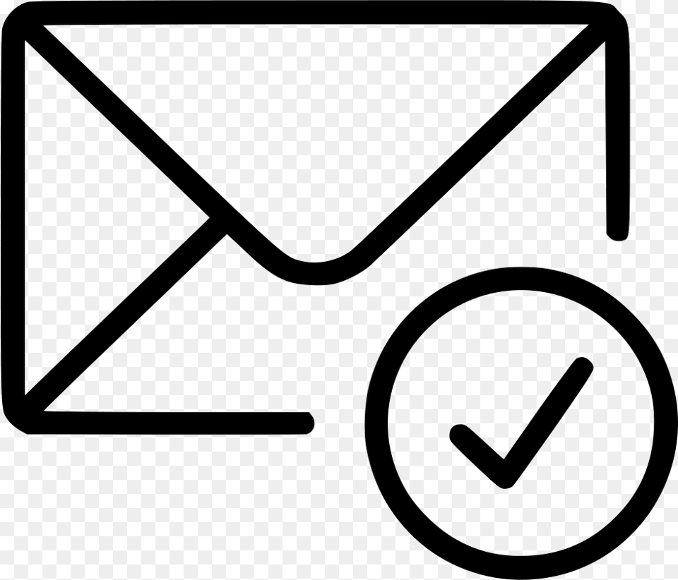 Check Aprove Email Message Check Email Icon, Envelope, Mail, Device, Grass Png Image