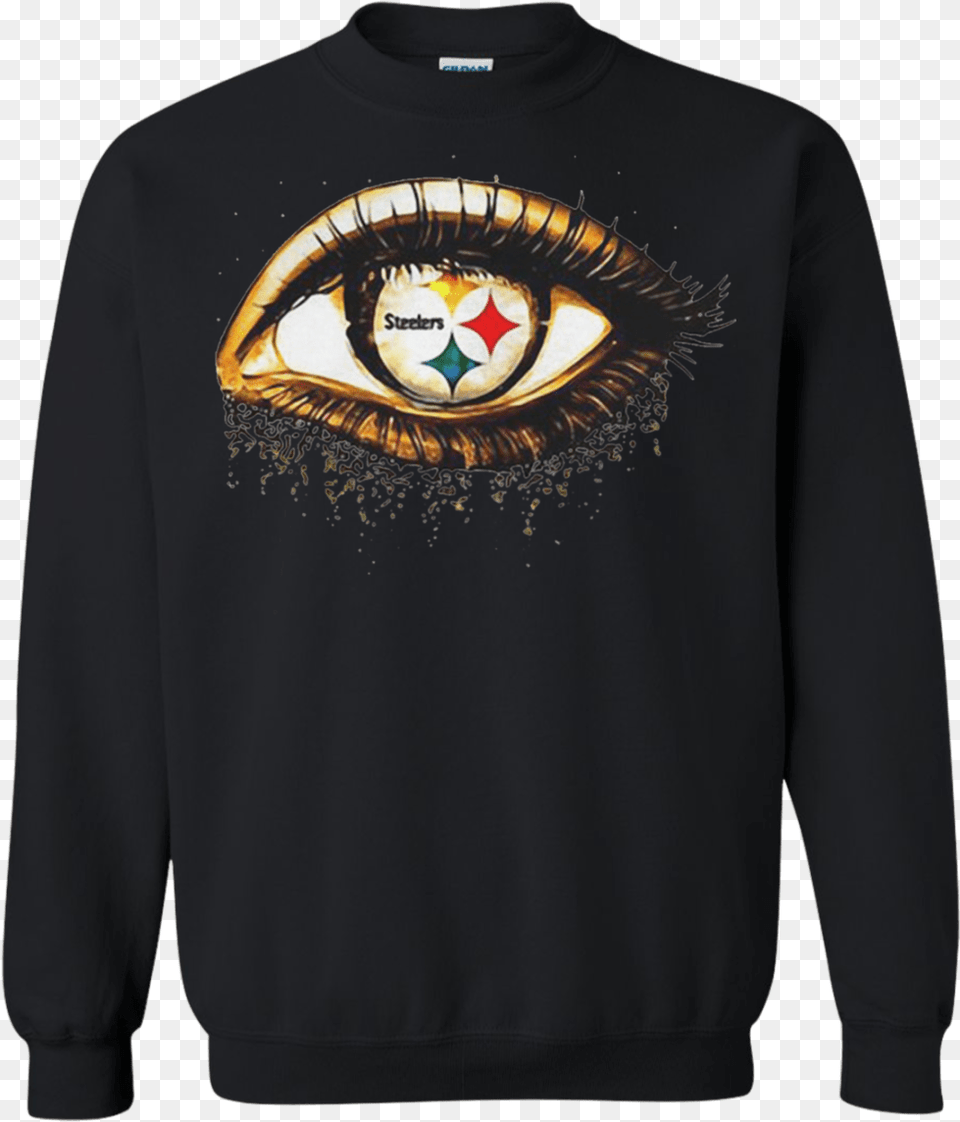 Check Awesome Pittsburgh Steelers Gold Eyes Goku And Vegeta Nike, Clothing, Hoodie, Knitwear, Sweater Png Image