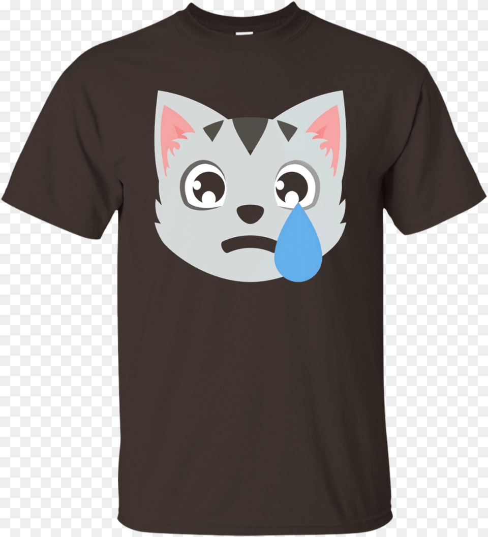Check Awesome Sad Cat Emoji Emoticon Cute T Shirt T Shirt, Clothing, T-shirt Png