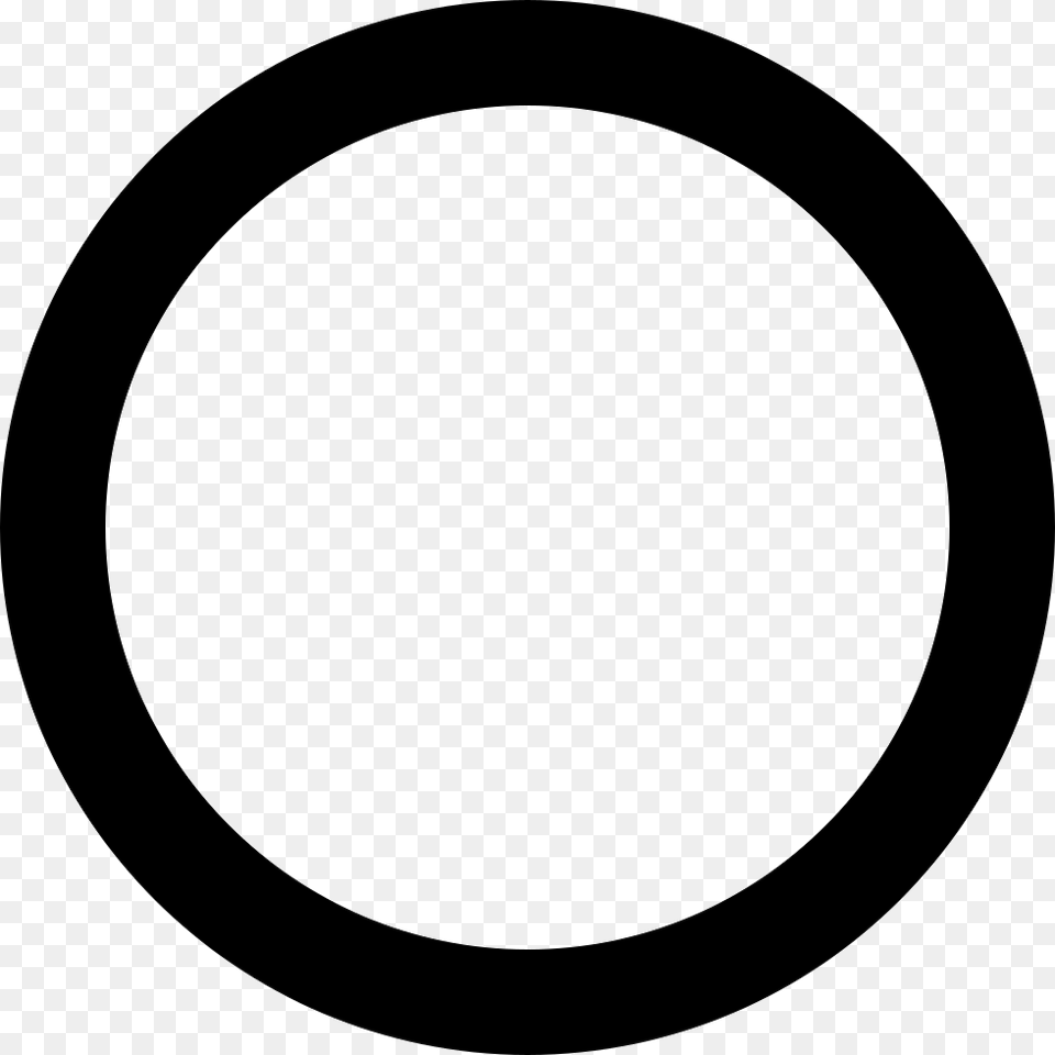 Check Circle Outline Blank Icon Oval, Disk Free Png Download