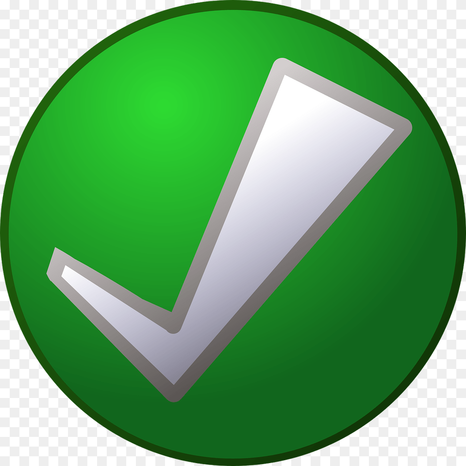 Check Correct Tick Mark Symbol Yes Choice Sign Button Benar, Wedge, Disk Free Transparent Png