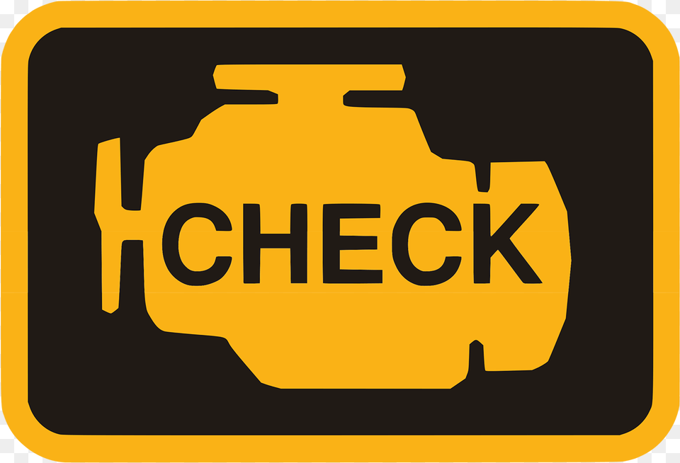 Check Engine Light, Logo, Bulldozer, Machine, Car Png