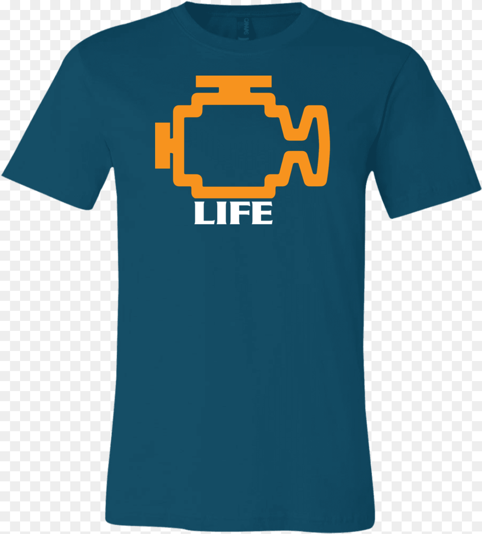 Check Engine Light Ecec T Shirt Funny Dnd Shirts, Clothing, T-shirt Free Transparent Png