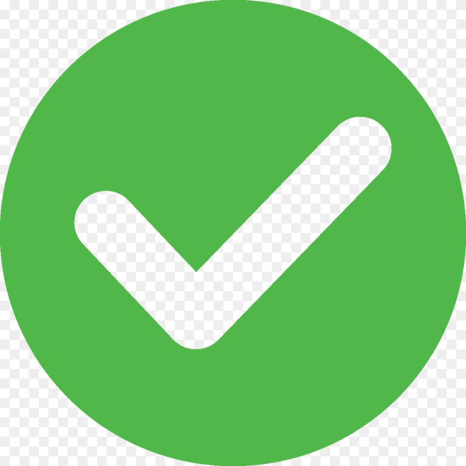 Check Green Green Status Icons, Sign, Symbol, Disk Png Image