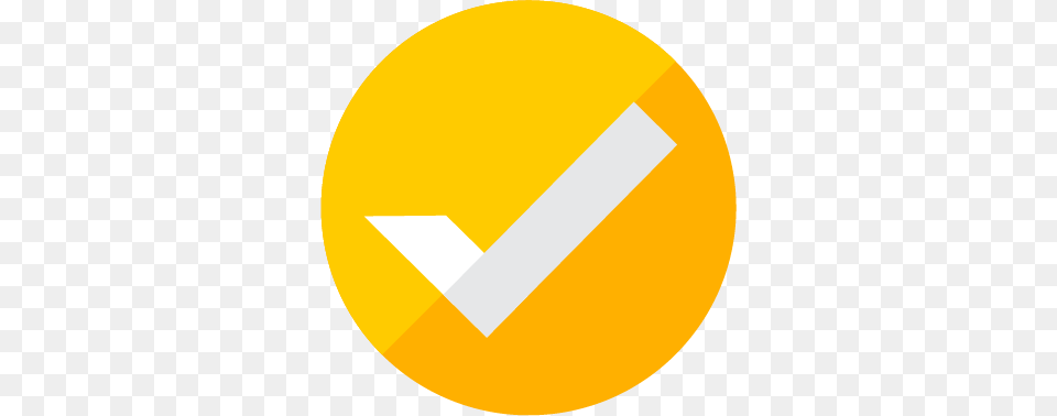 Check Icon Yellow Check Icon, Sign, Symbol, Clothing, Hardhat Free Png Download