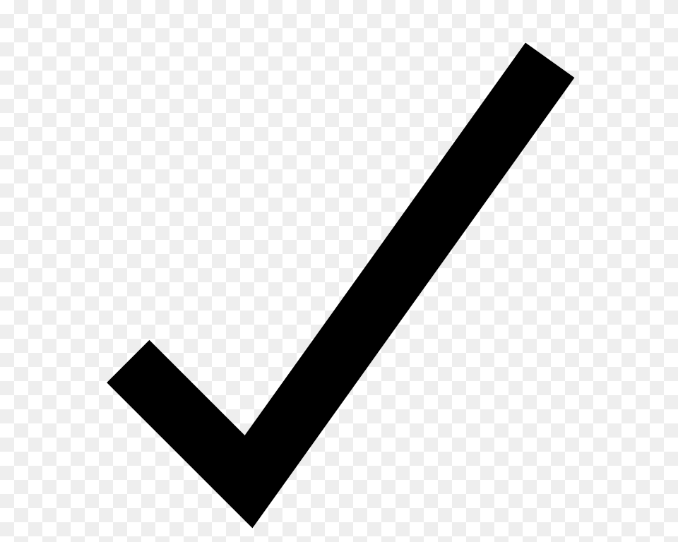 Check Mark, Gray Png Image