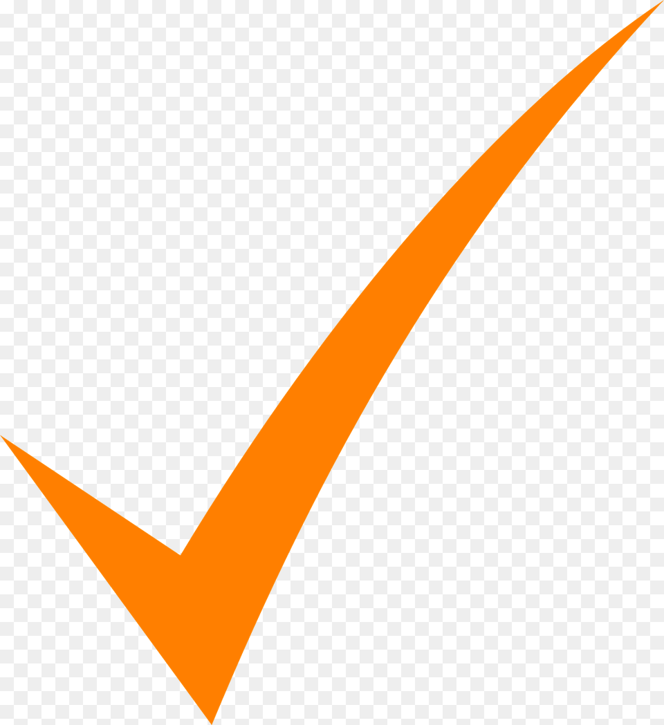 Check Mark Orange Orange Check Mark, Logo Free Png Download