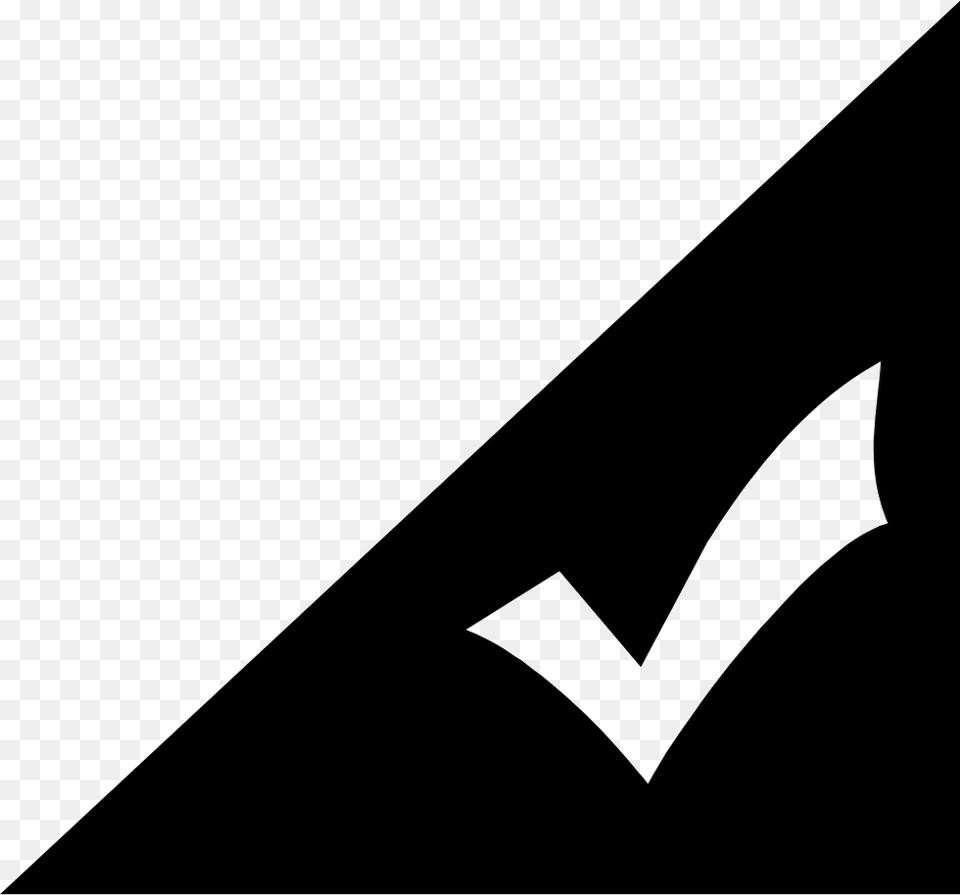 Check Mark Symbol Triangle, Logo, Batman Logo Free Transparent Png