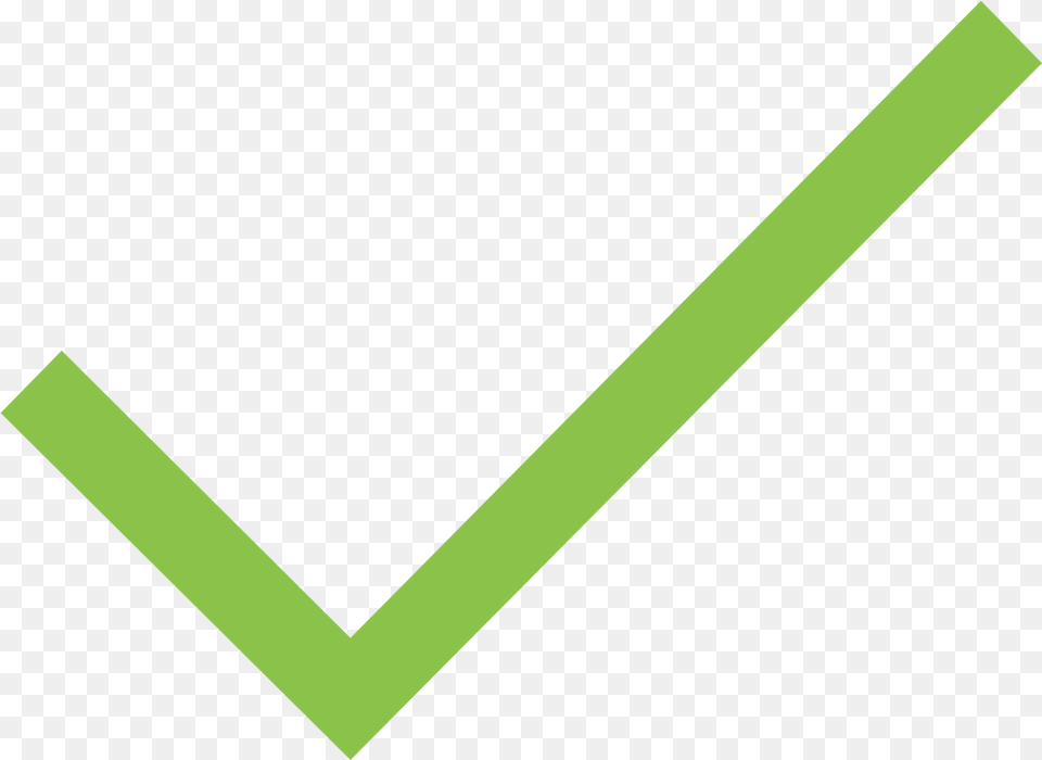Check Mark Transparent Image Parallel, Green Free Png