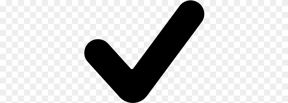 Check Mark Vector Check Icon, Gray Png Image