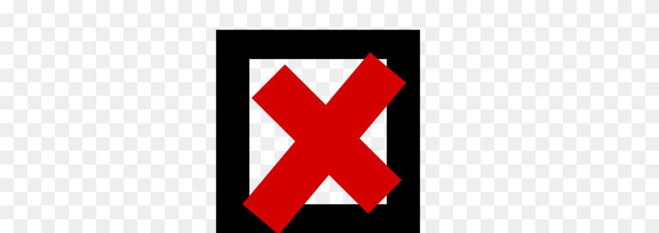 Check Mark X Mark Computer Icons Sign Cross, First Aid, Logo, Red Cross, Symbol Free Png