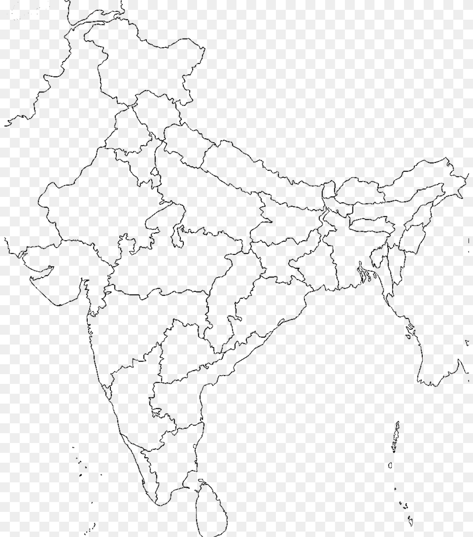 Check Network Coverage Current Mobile Towers Future India States Outline Map, Chart, Plot, Person, Atlas Free Transparent Png