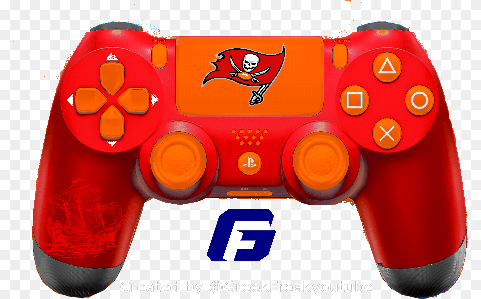 Check Out All My Nfl Ps4 Controller Concept Tampa Bay 49ers Ps4 Controller, Electronics, Toy, Joystick Free Png Download