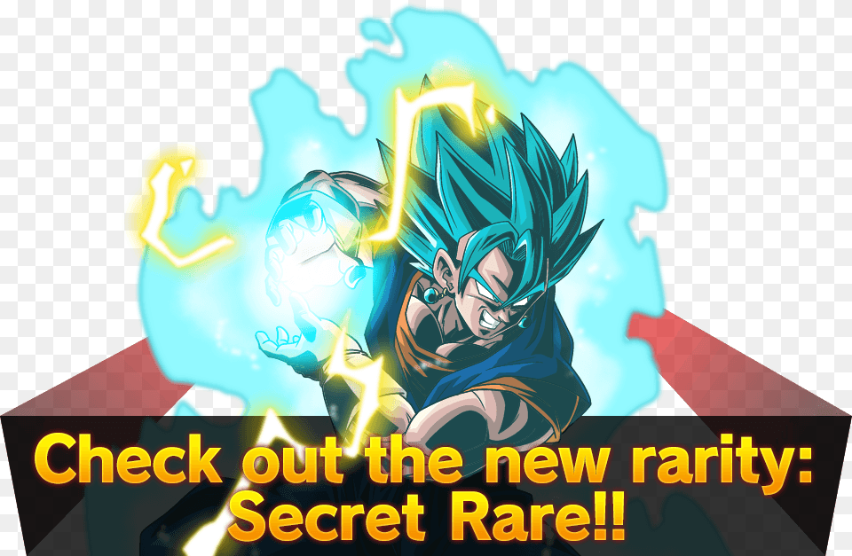 Check Out The New Rarity Dragon Ball Super Secret Rare, Book, Comics, Publication, Baby Png