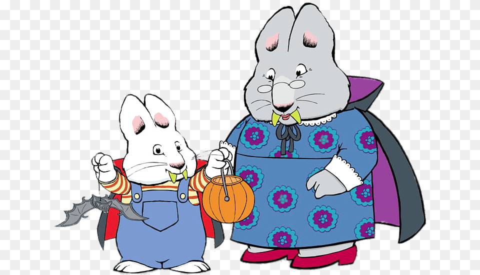 Check Out This Max And Ruby Halloween Outfits Max And Ruby Coloring Pages, Baby, Person, Cartoon, Book Free Png Download