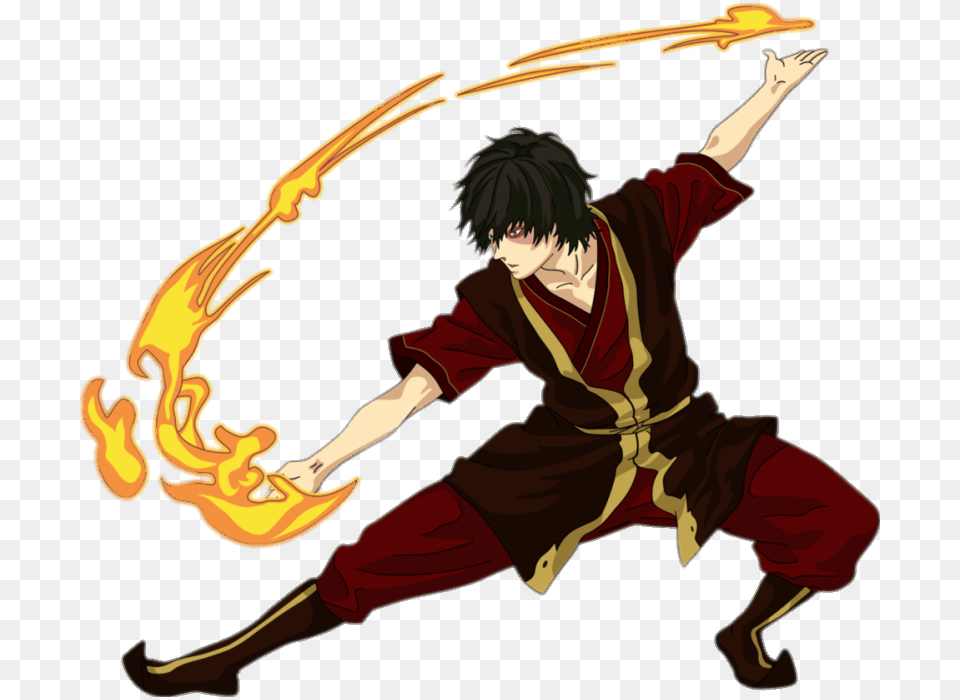 Check Out This Transparent Avatar The Last Airbender Zuko Fire Images, Person, Face, Head Free Png