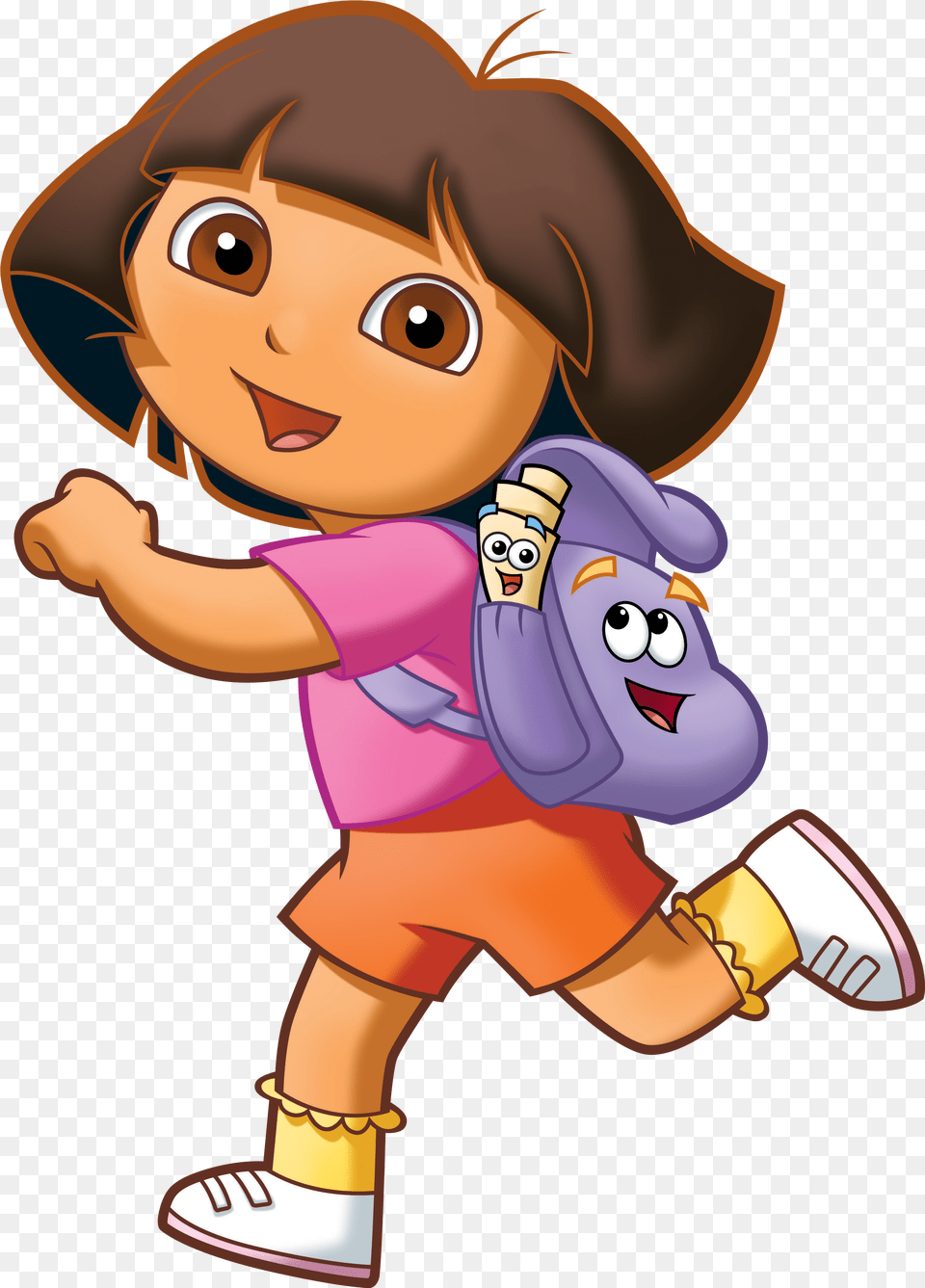 Check Out This Transparent Dora The Explorer Running Dora The Explorer Png