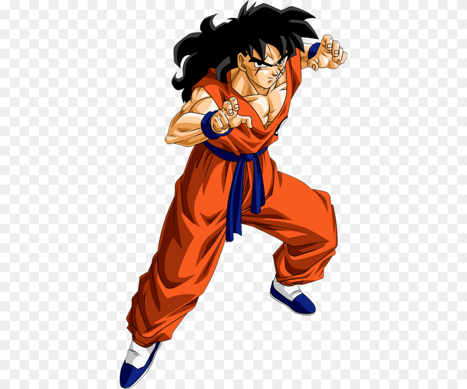 Check Out This Transparent Dragon Ball Character Yamcha Yamcha Dragon Ball Z, Person, Martial Arts, Sport, Face Free Png