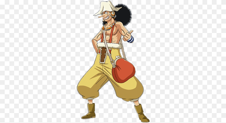 Check Out This Transparent One Piece Usopp Thumb Up One Piece Usopp, Book, Comics, Publication, Adult Png Image