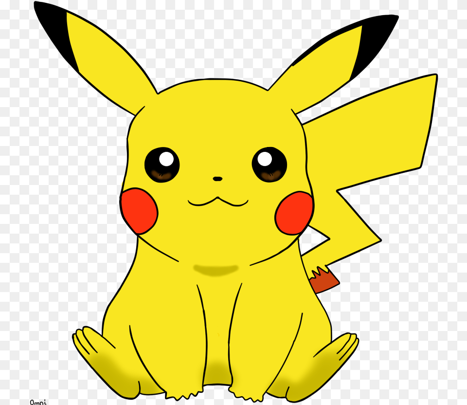 Check Out This Transparent Pokmon Pikachu Sitting Pokemons Pikachu, Animal, Fish, Sea Life, Shark Png