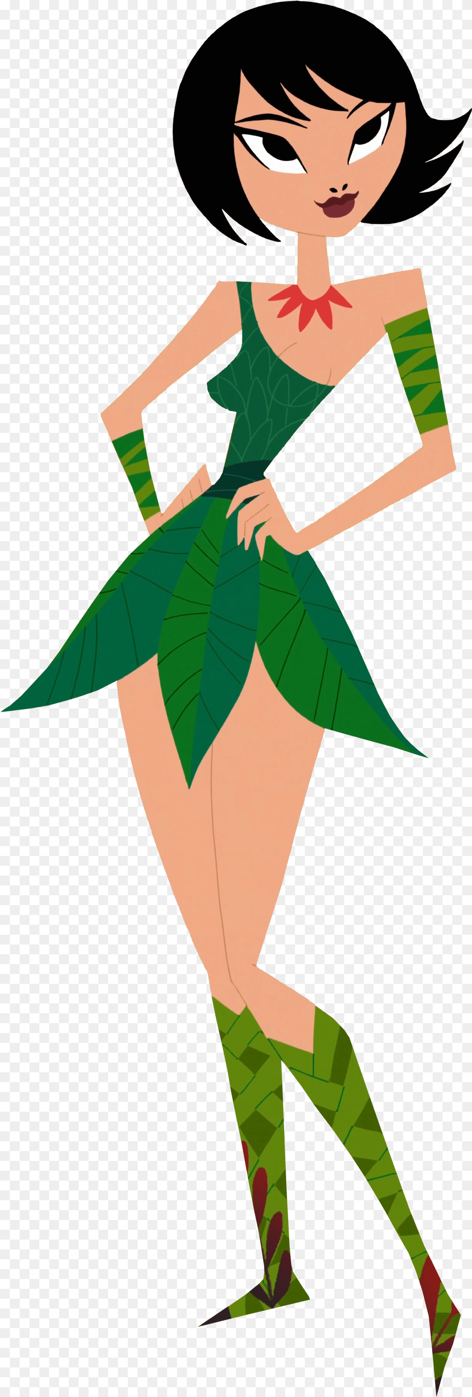 Check Out This Samurai Jack Character Ashi Image Ashi Samurai Jack Fanart, Elf, Person, Clothing, Costume Free Transparent Png