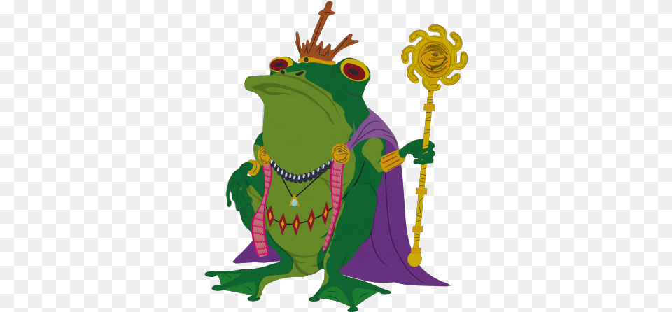 Check Out This Transparent South Park Frog King Image South Park Frog King, Cartoon, Baby, Person, Amphibian Free Png Download