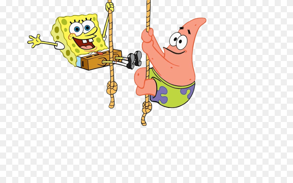 Check Out This Transparent Spongebob And Patrick Dancing Cute Spongebob And Patrick Best Friend, Animal, Bird, Cartoon Png