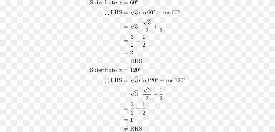 Check That Both Answers Satisfy The Original Equation Document, Gray Free Transparent Png