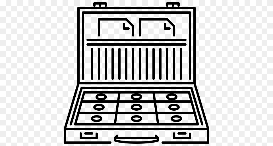 Checkbook Check Yes Icon With And Vector Format For Free, Gray Png Image
