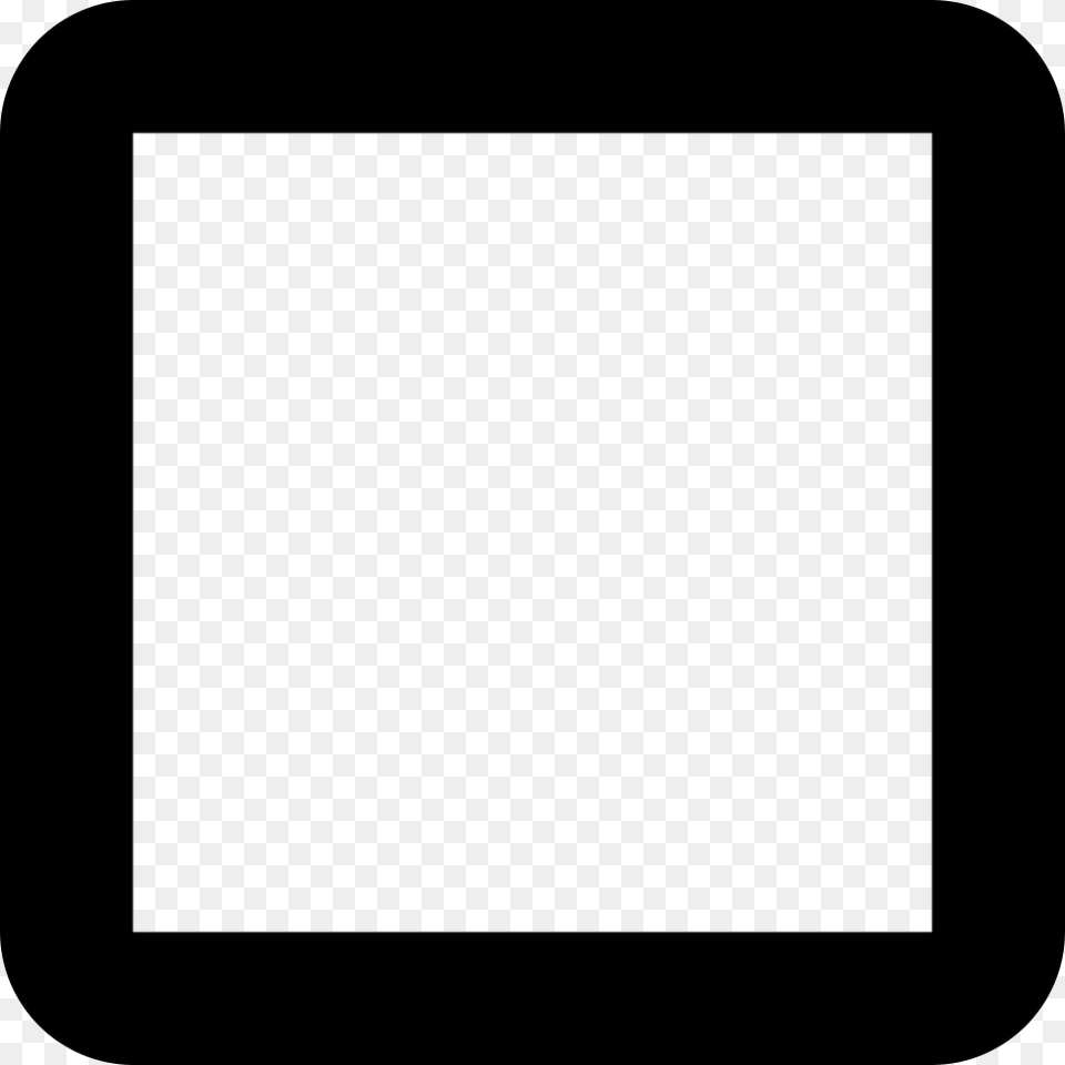 Checkbox Unchecked Checkbox Unchecked Square Icon, White Board, Electronics, Screen Free Transparent Png