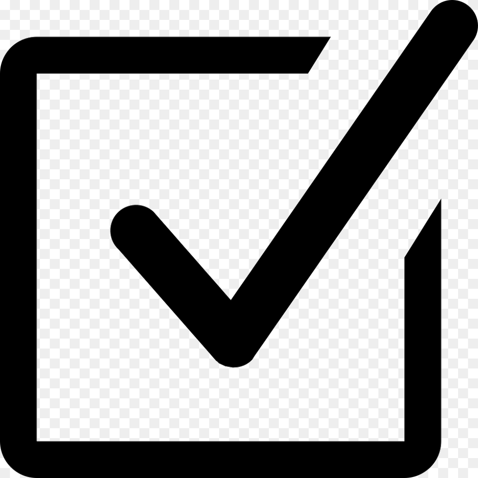Checked Box Success Icon White, Envelope, Mail, Smoke Pipe Free Transparent Png
