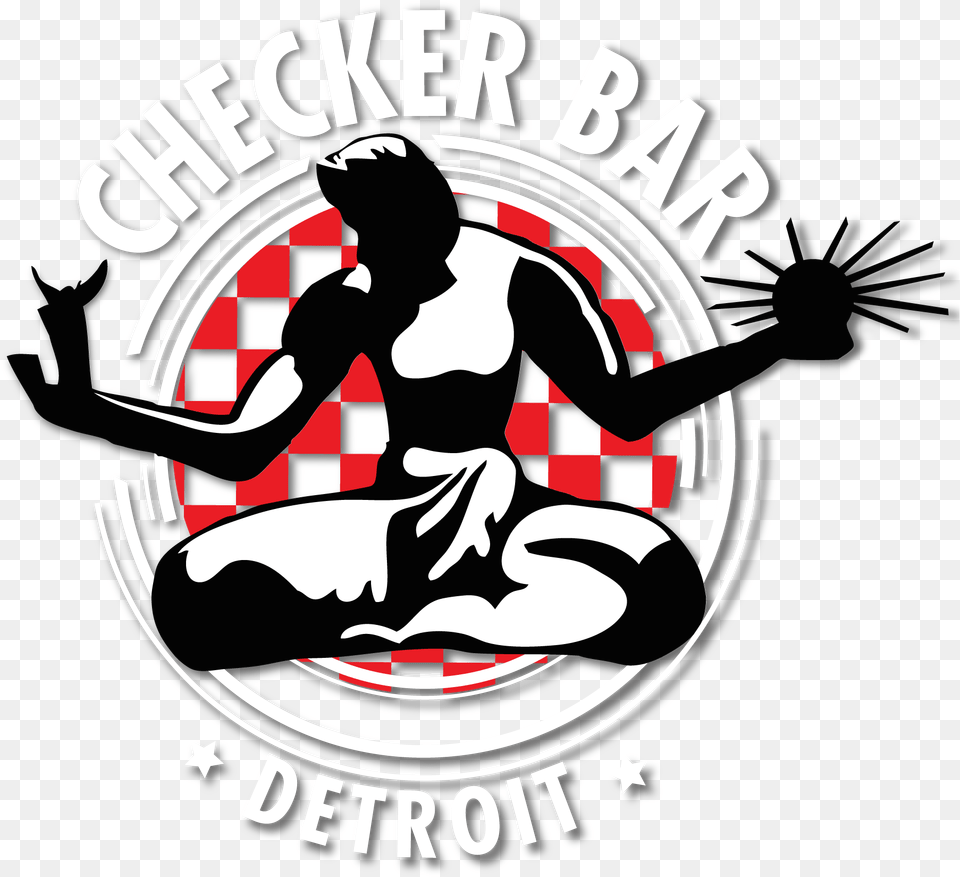 Checker Bar, Logo, Emblem, Symbol, Person Free Png