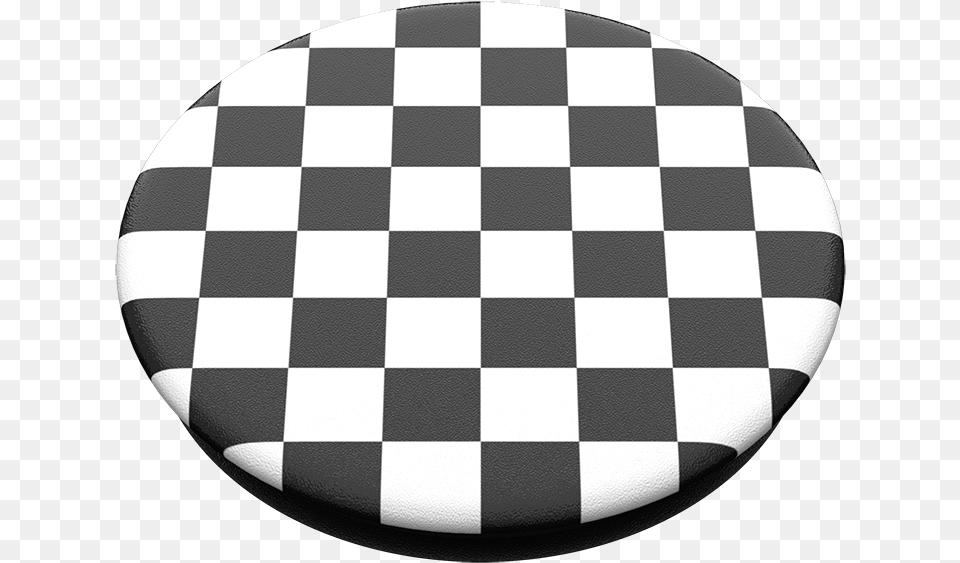 Checker Black Popsockets Black And White Popsocket, Chess, Game, Logo, Badge Png
