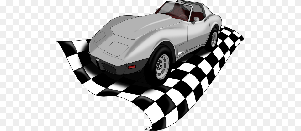 Checker Corvette Svg Clip Arts 600 X 417 Px, Car, Coupe, Vehicle, Transportation Free Transparent Png