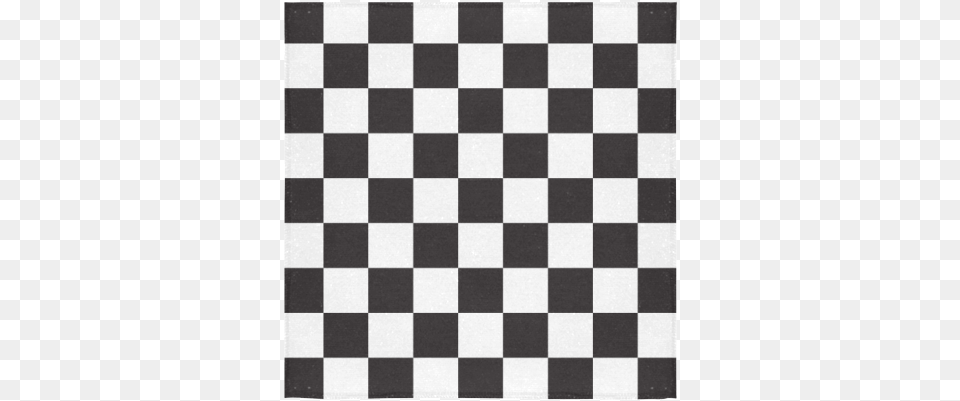 Checkerboard Black And White Squares Square Towel 13x13 Shirt Chess Board, Game, Pattern, Floor, Home Decor Free Png Download