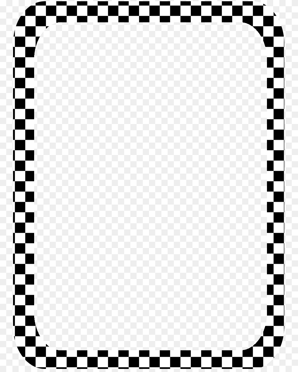 Checkerboard Border Cliparts, Electronics, Mobile Phone, Phone, Home Decor Free Png Download