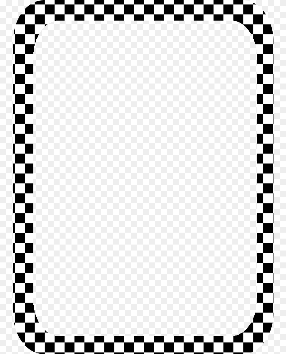 Checkerboard Clipart Checkered Flag Transparent Race Flag Border, Person, Oval Free Png Download