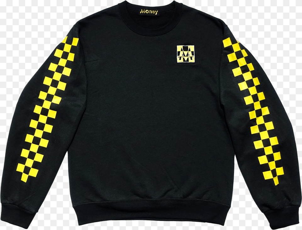 Checkerboard Crewneck Pewdiepie Joergen Merch, Clothing, Knitwear, Long Sleeve, Sleeve Free Png Download