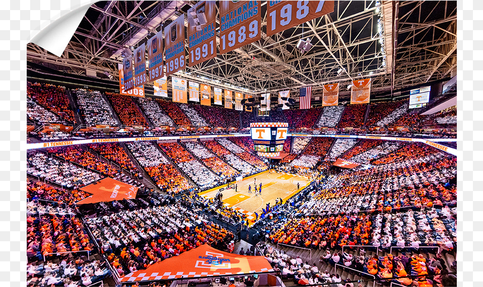 Checkerboard Thompson Boling 1 Tennessee Thompson Boling Checkered, Architecture, Arena, Basketball, Basketball Game Png Image